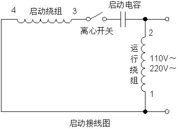 麻將機電容器接線圖